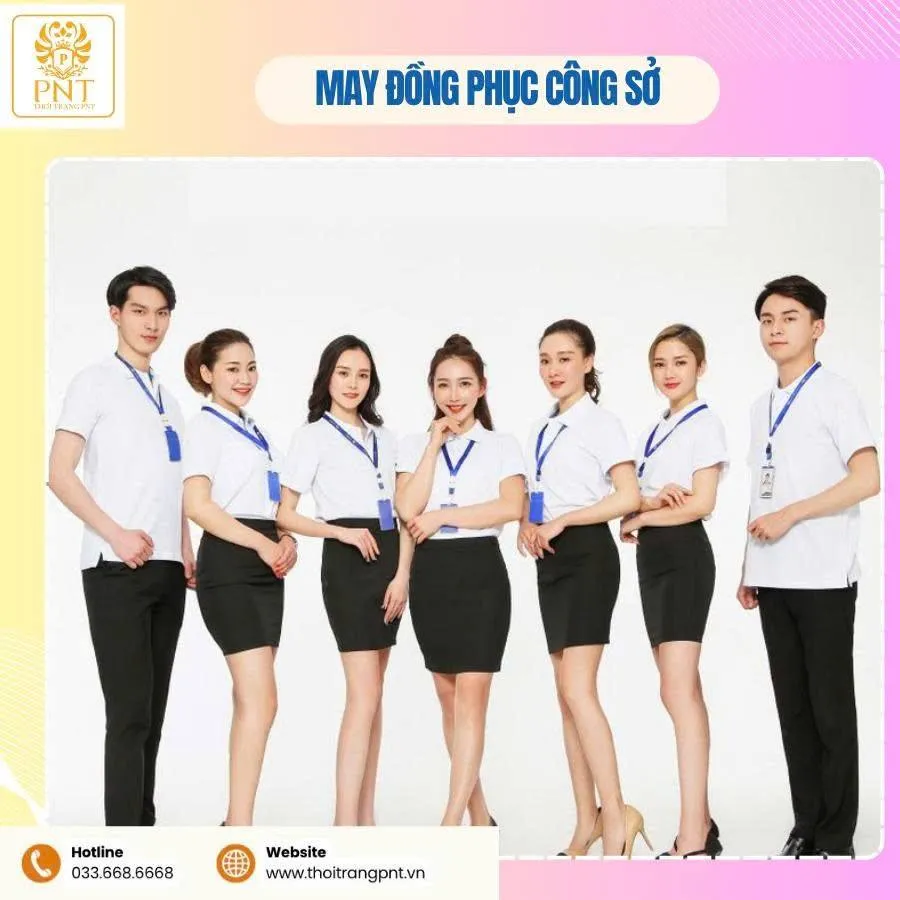Áo polo nam nữ đồng phục công ty