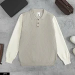 Áo Polo Len Cổ Bẻ Sát Nách Phối Tay Rời L816 - Ảnh 3